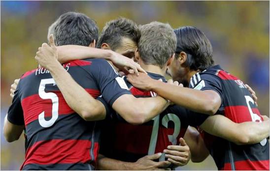 Alemania le dio una paliza hist�rica a Brasil y es finalista del Mundial