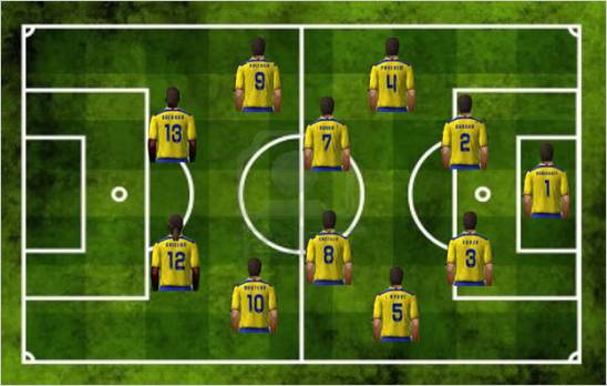 Posible alineaciÃ³n que presente esta tarde Ecuador ante Bolivia