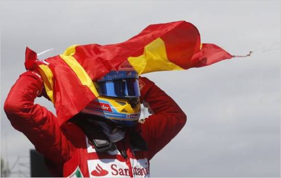 Fernando Alonso gana el GP de Espaa de Frmula 1