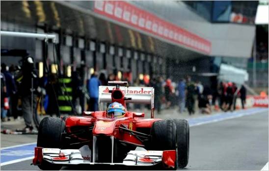 Alonso gan� el Gran Premio de Gran Breta�a en la Formula 1
