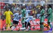 Sufrido triunfo de la Argentina de Messi y Maradona ante Nigeria