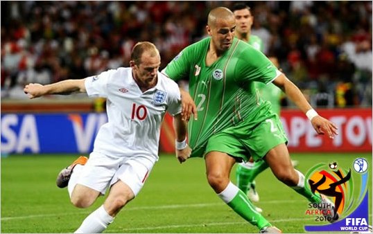 Sin diferencias Inglaterra y Argelia en su segunda presentacion