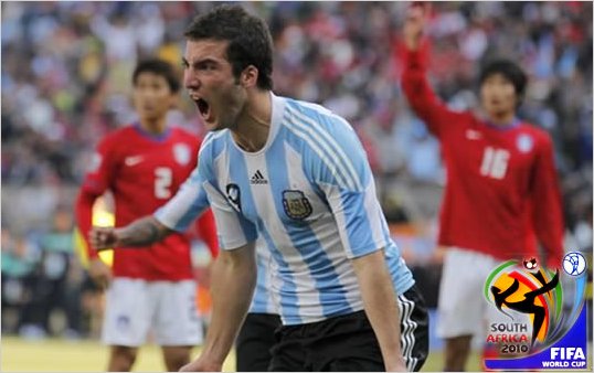 Argentina golea a Corea del Sur 4-1 y da paso de gigante hacia octavos