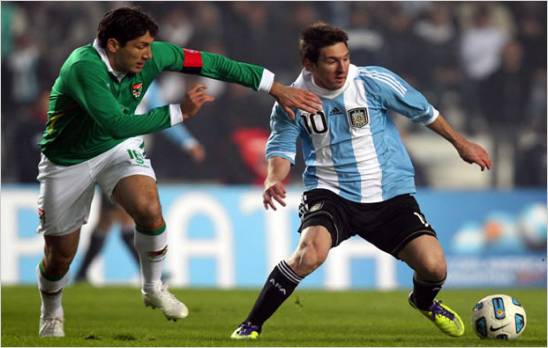 Argentina empat� con Bolivia 1 a 1 en el debut de la Copa America 2011