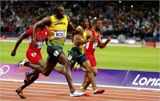 Usain Bolt gana el oro en los 100 metros de Londres 2012 con 9.63