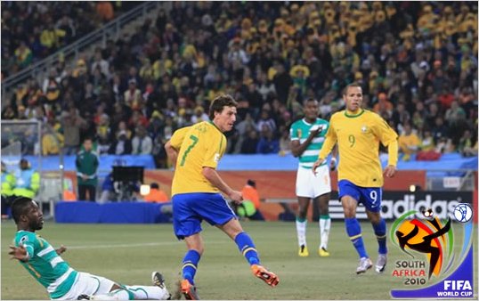 Brasil muestra su contundencia ante Costa de Marfil