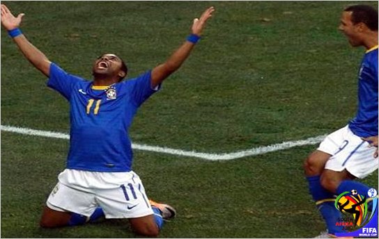 Brasil muestra su ambici�n y ya le gana a Holanda