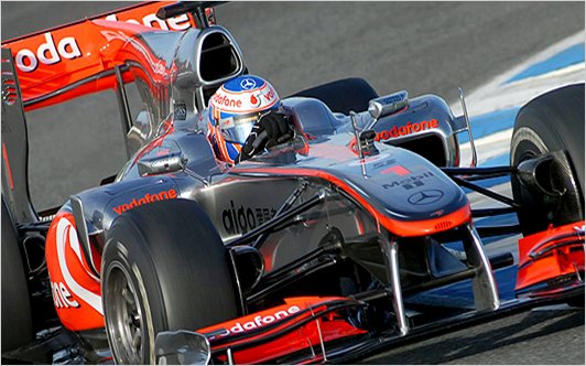 Button fue el m�s r�pido en Jerez al volante de su McLaren