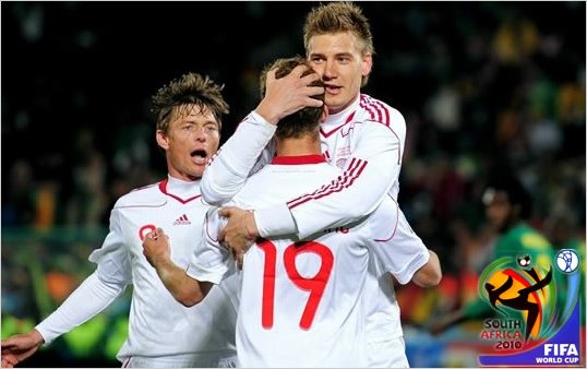 Dinamarca despide a Camer�n 2 - 1 del Mundial Sudafrica