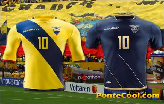 Estos son los uniformes de Ecuador para los partidos de la Copa Am�rica Centenario