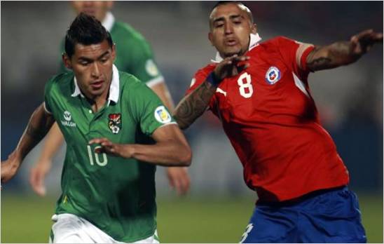 Chile sumo tres y est� peleando con Ecuador un lugar en el Mundial