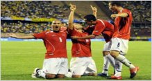 Chile derrot� a Colombia 4 a 2 y va al Mundial