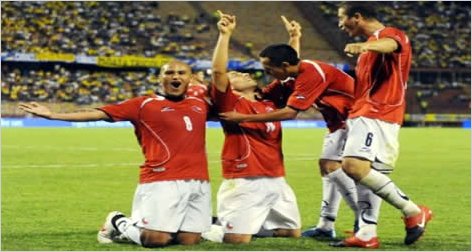 Chile derrot� a Colombia 4 a 2 y va al Mundial