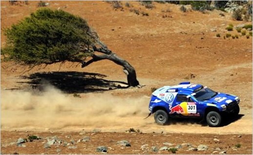 La caravana del Rally llega a la Cordillera