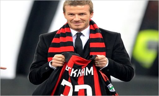 Beckham atrae multitudes en regreso AC Milan