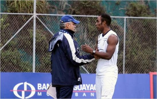 Joffre Dinamita Guerron ya entrena en la Casa de la Selecci�n