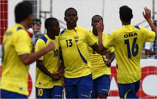 Ecuador y Uruguay igualaron 1-1 en el Sudamericano Sub 20