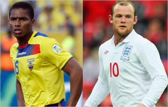 Wayne Rooney comandar� el ataque de Inglaterra ante Ecuador en Miami
