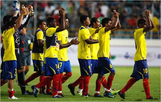 Ecuador sub 20 disputa hoy semifinales frente al Valencia