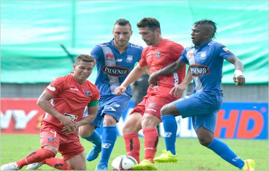 Fecha de empates, Emelec no pudo con River en el Capwell