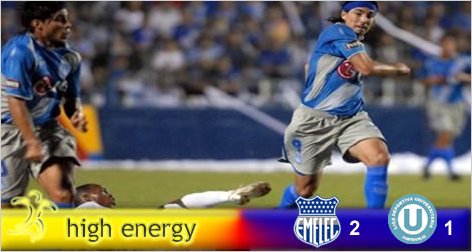 Emelec vence por 2 a 1 a la Liga de Portoviejo