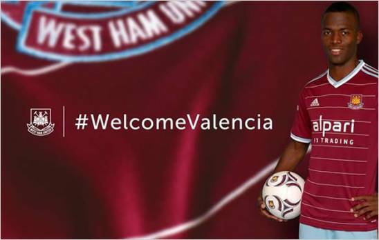 Enner Valencia es presentado como jugador del West Ham United