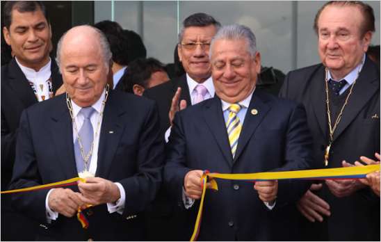 Se inaugur� Casa de la Selecci�n Ecuatoriana de Futbol en Quito