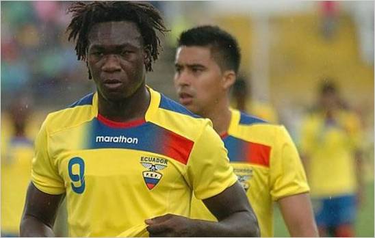 El delantero ecuatoriano Felipe Caicedo quiere emular a Jaime Iv�n Kaviedes