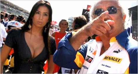 Briatore, un poderoso fuera de carrera
