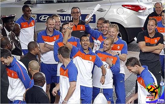 La implacable Holanda a las puertas de la gloria en Sud�frica