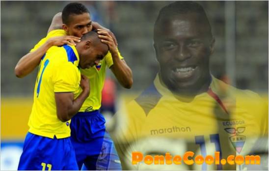 La seleccin de Ecuador y Espaa, homenajearon a Christian Bentez