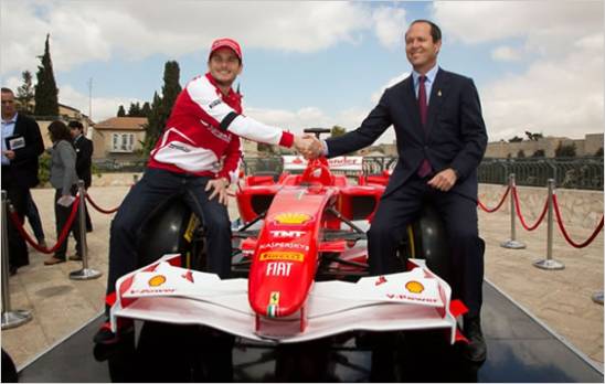 La F�rmula Uno llega a Jerusalem