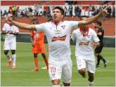 Liga de Quito gole� 5-1 al Mushuc Runa en la Casa Blanca