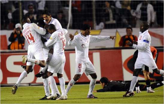Liga de Quito va por la final de la Sudamericana ante Independiente