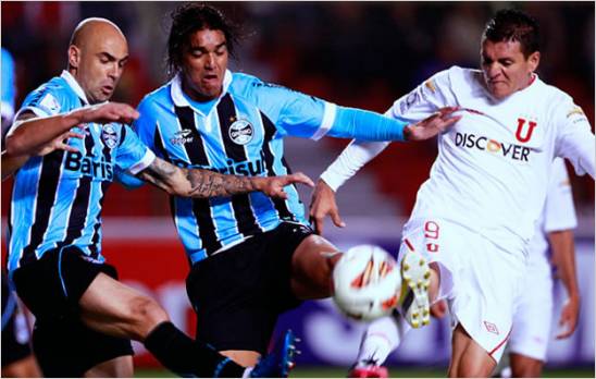 Gremio elimina en penales a la Liga de Quito y pasa a la siguiente etapa de la Copa Libertadores