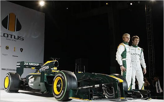 Lotus, debutante en el Mundial de F1, estrena su coche en Londres