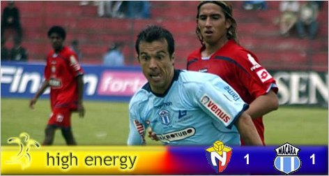 Macara empata 1 a 1 con el Nacional en Quito