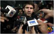 La hora m�s dif�cil de Leo Messi a su llegada a Argentina