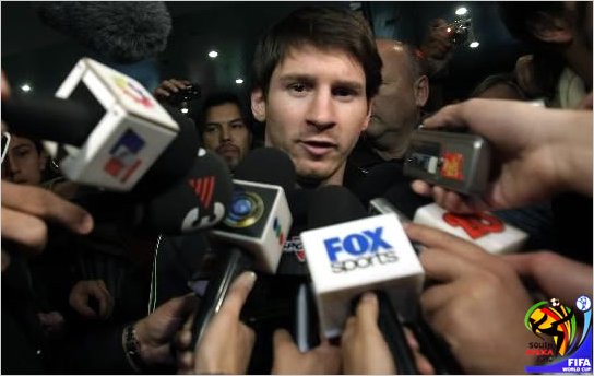 La hora m�s dif�cil de Leo Messi a su llegada a Argentina