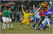 M�xico vuelve a caer en octavos ante Argentina con gol pol�mico