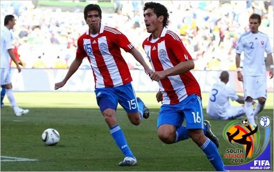 Paraguay continua a paso firme al vencer a Eslovaquia