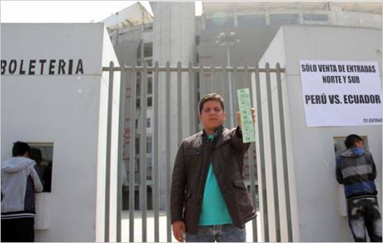 Per - Ecuador: se agotaron entradas para el partido