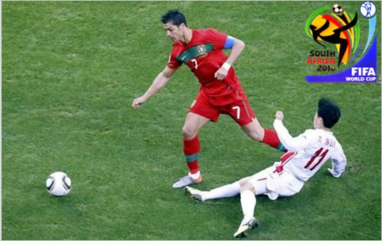 Portugal masacr� a Corea del Norte 7-0 en Sudafrica
