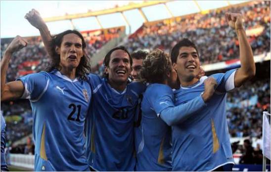 Uruguay, con los 