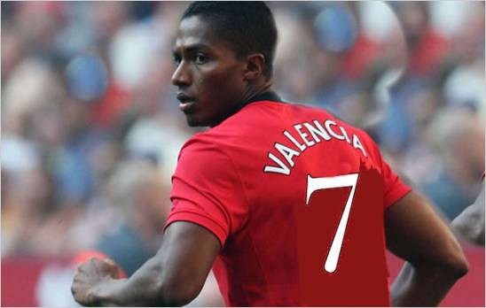 Antonio Valencia utilizar� m�tico n�mero 7 para la pr�xima temporada