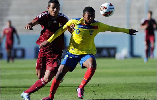 Venezuela debut� con victoria ante la mini Tri de Ecuador