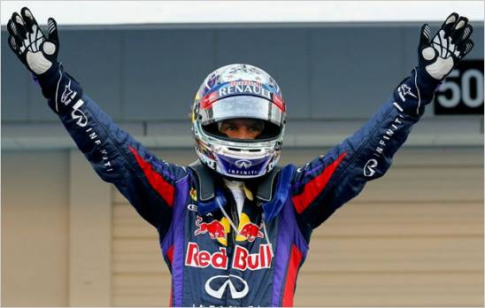 Vettel gana en el GP de Jap�n de F�rmula 1, Alonso termina cuarto