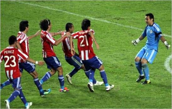Villar el h�roe que puso a Paraguay en la final